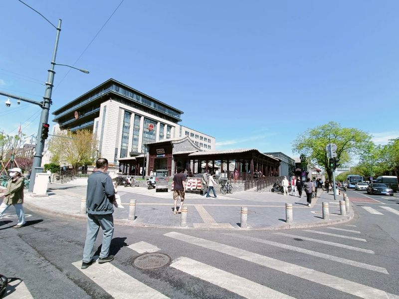 “京韵门厅”焕新亮相，北新桥地铁站周边变样了 (2).jpg