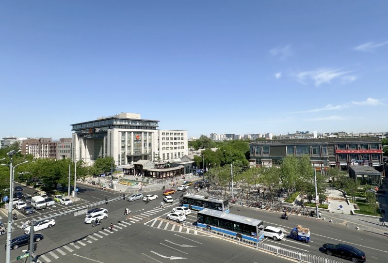 “京韵门厅”焕新亮相，北新桥地铁站周边变样了 (6).jpg