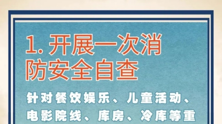 大型商业综合体消防安全管理“七个一”