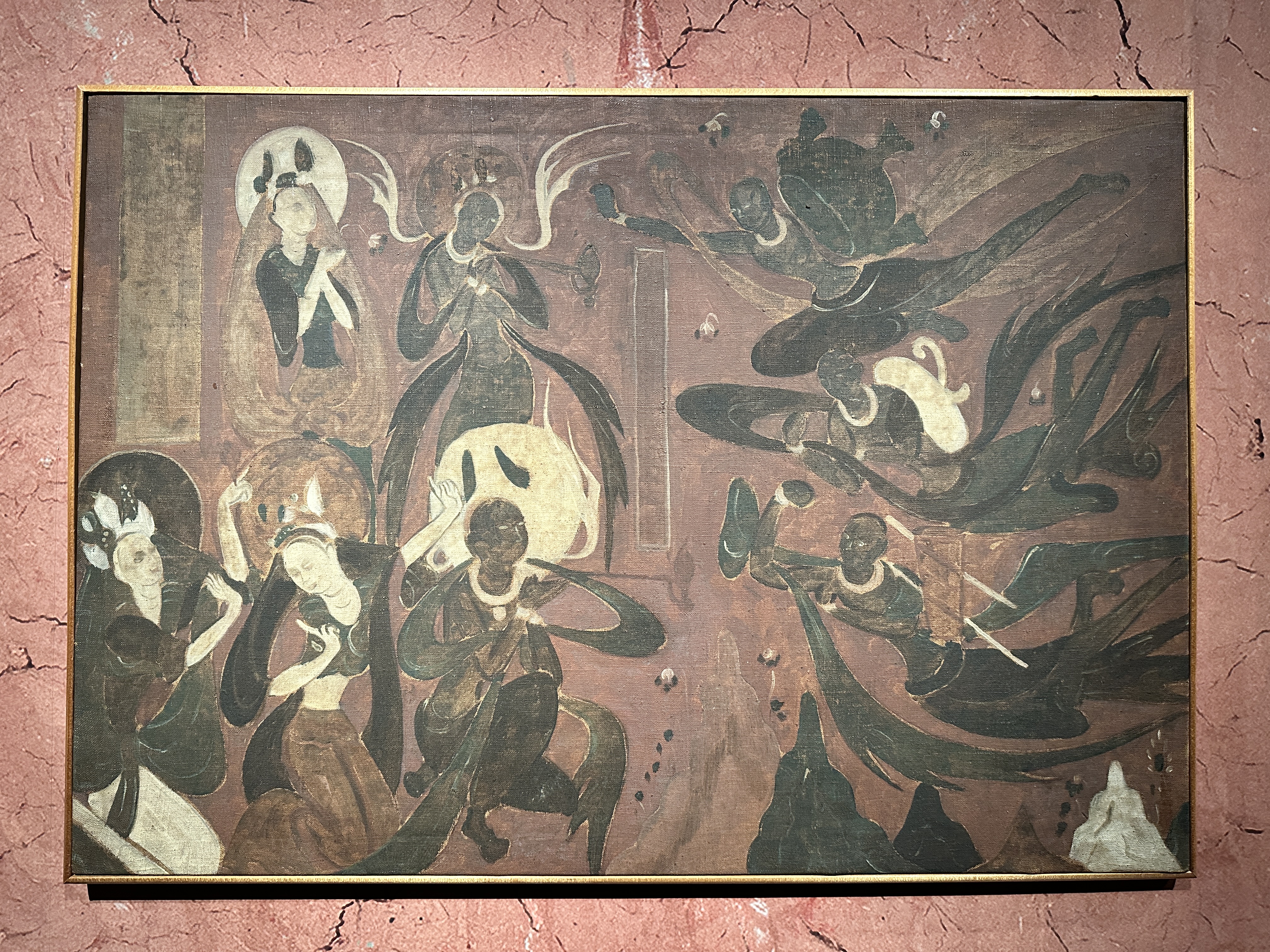 摹绘成佛图 莫高窟第257窟 韩乐然 1946 油画 63.5×90cm 中国美术馆藏.jpg