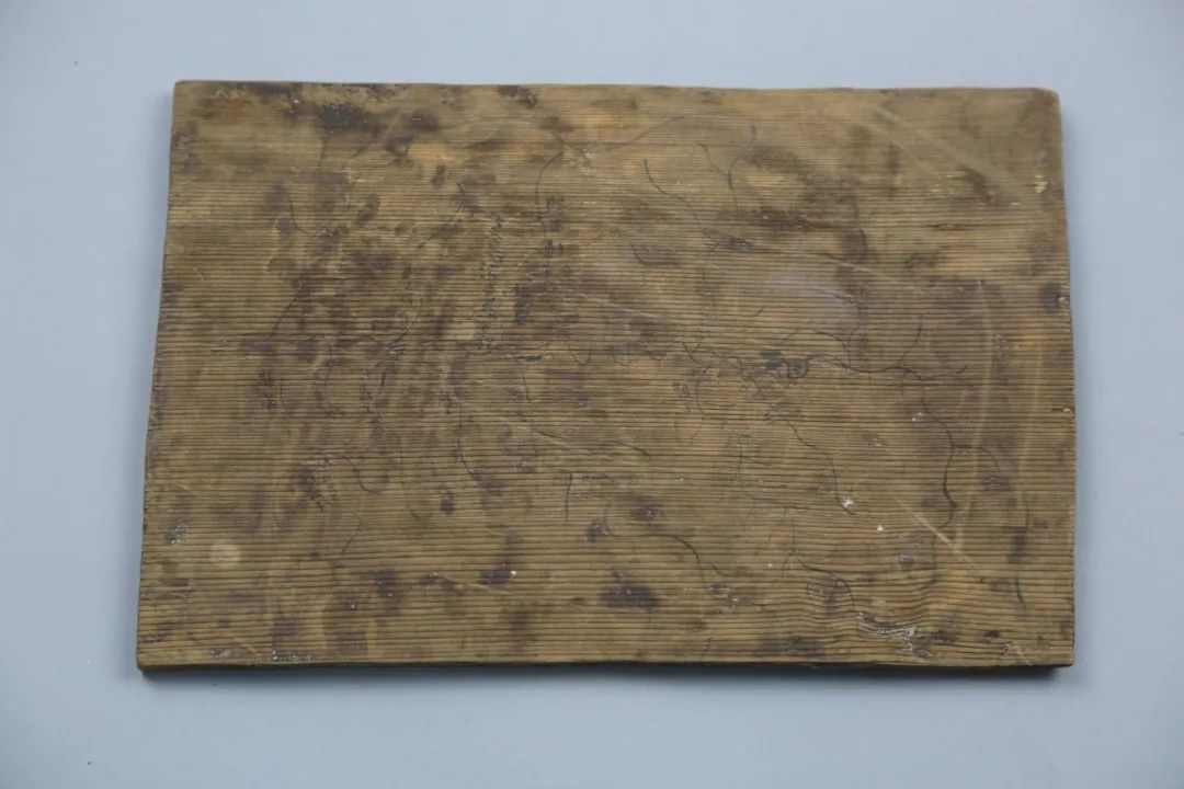 天水放马滩木板地图  秦 26×17.3×1cm  甘肃简牍博物馆藏.jpg