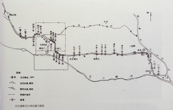 元代通惠河二十四闸