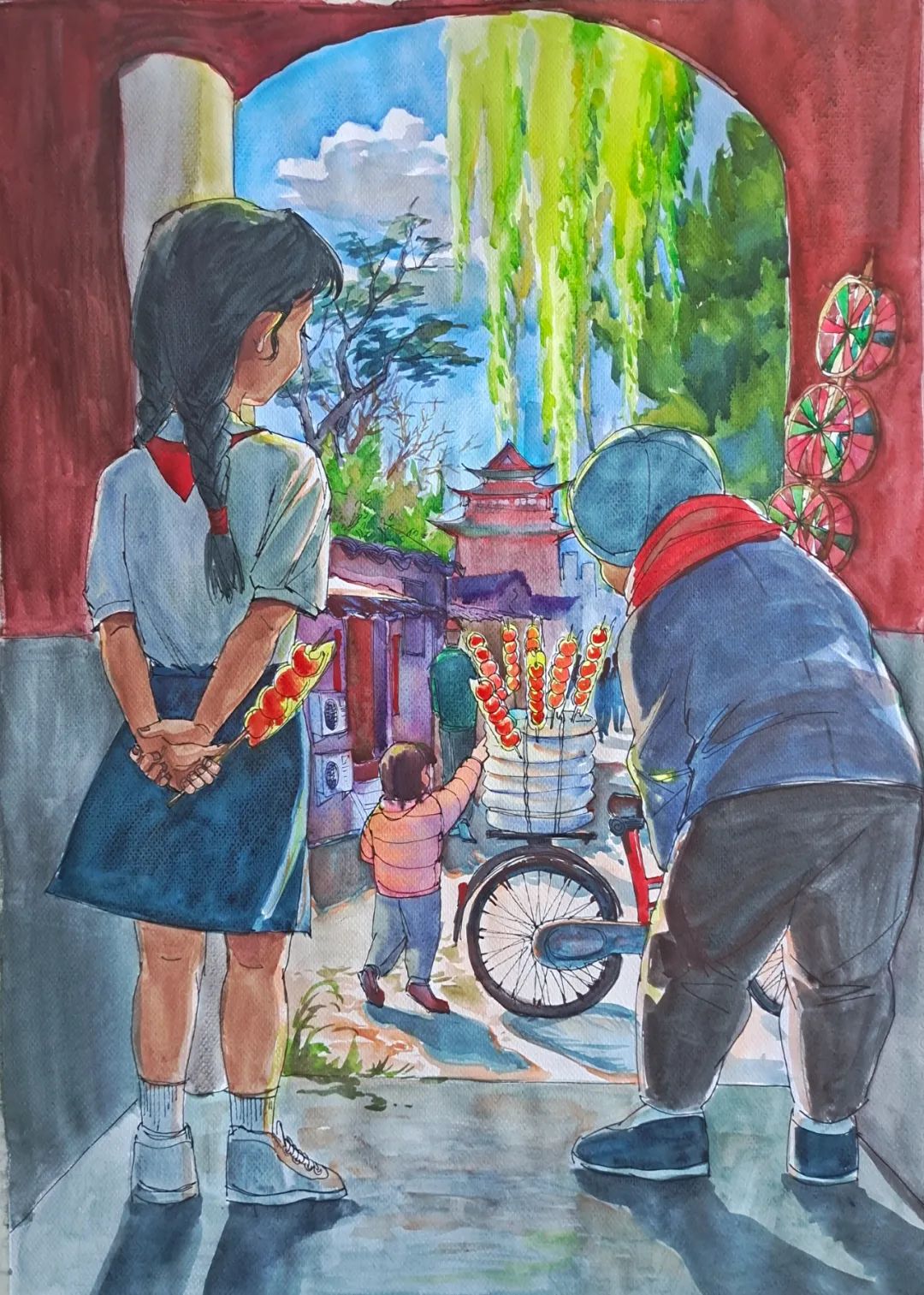 《童心画中轴》