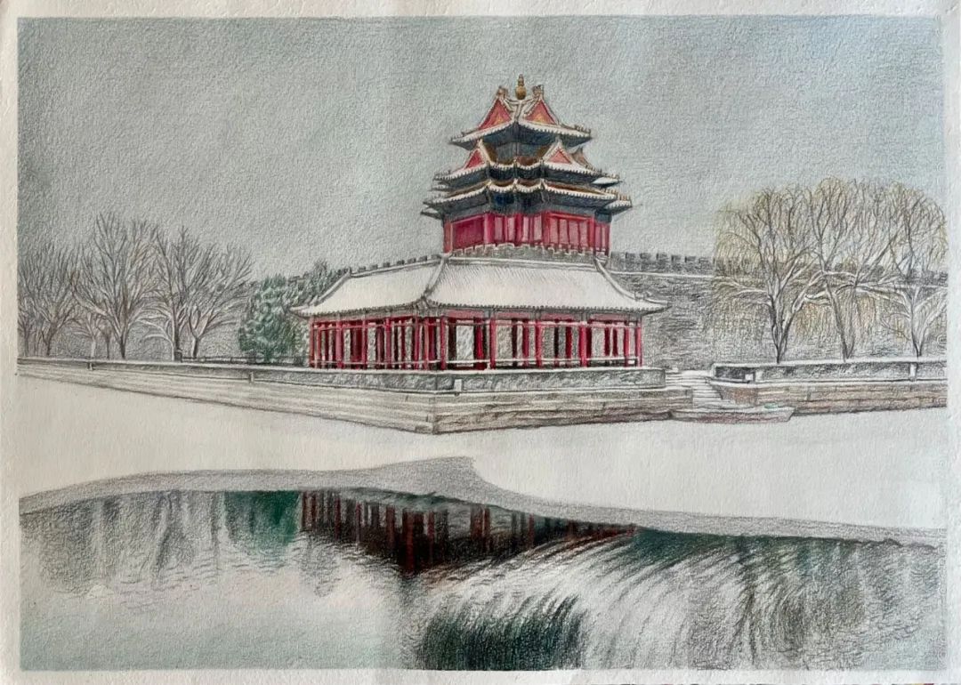 《最美中轴线——角楼傲雪》