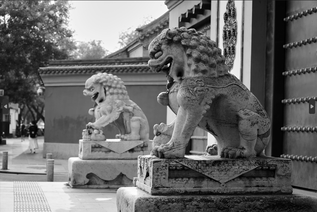 《中轴黑白掠影》