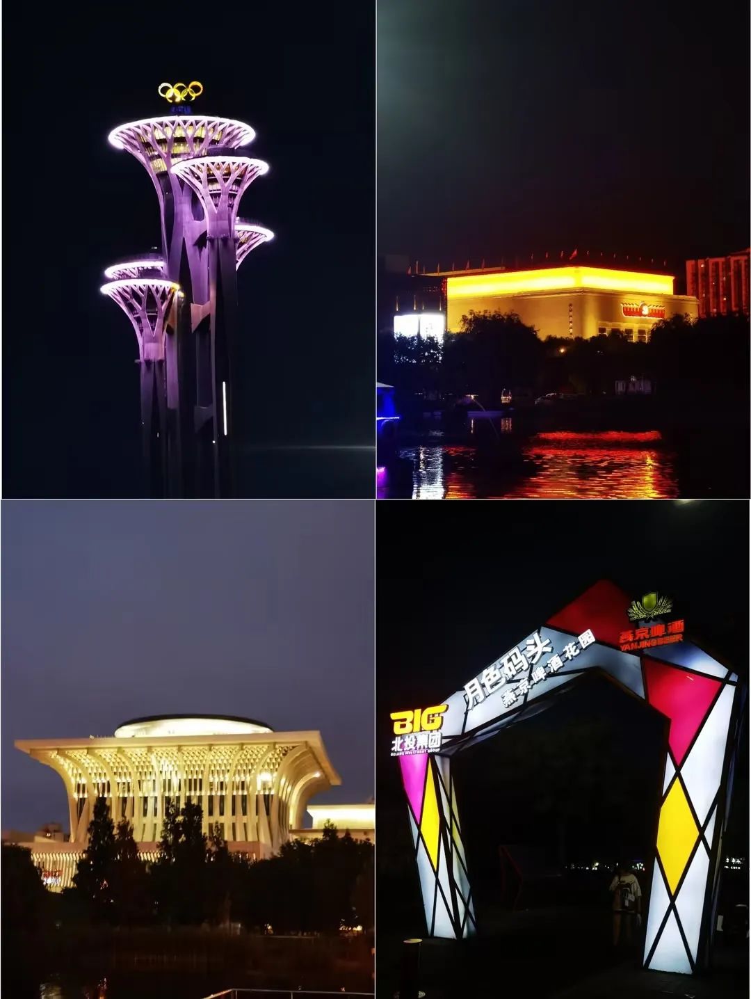 《奥林匹克森林公园之夜》