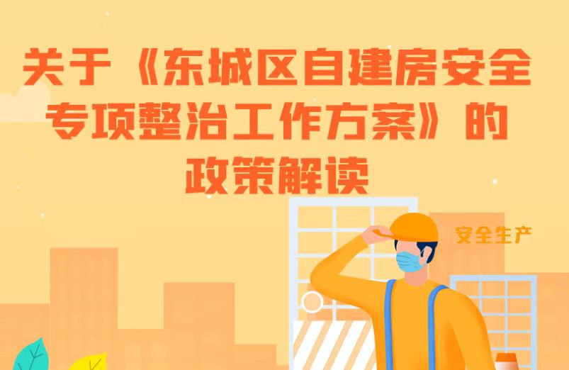 一图读懂-关于《东城区自建房安全专项整治工作方案》的政策解读