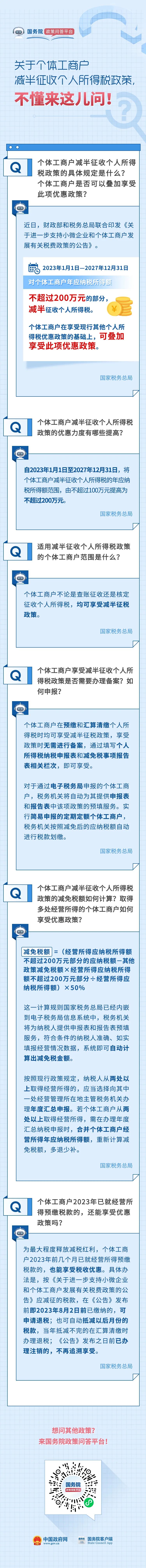 如何享受减半征收个人所得税政策？@个体工商户 这样申报！.jpg